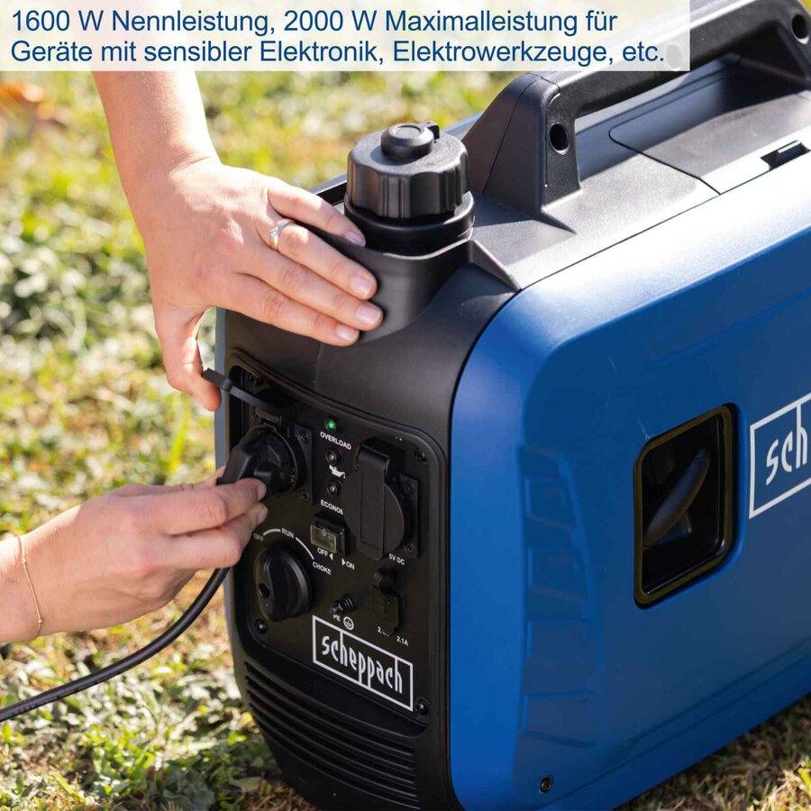 SCHEPPACH SG2500i Leistung